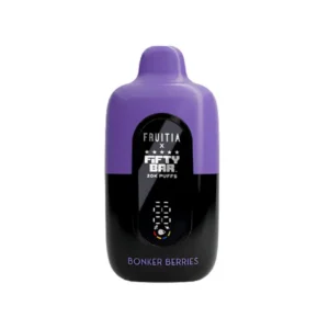 Bonker Berries Fruitia X Fifty Bar 20K Puffs Disposable Vape