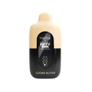 Cookie Butter Fruitia X Fifty Bar 20K Puffs Disposable Vape