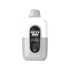 Cool Mint Texas X Fifty Bar 20k Puffs Disposable Vape