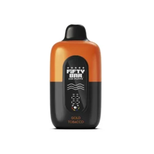 Gold Tobacco Fifty Bar V2 20K Puffs Disposable Vape