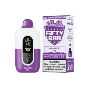 Grapple Ice Hidden Hills X Fifty Bar 20K Puffs Disposable Vape