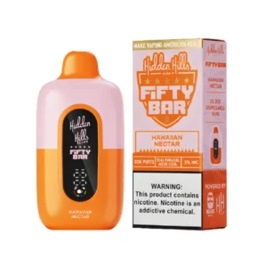 Hawaiian Nector Hidden Hills X Fifty Bar 20K Puffs Disposable Vape