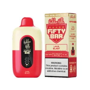 Lava Blast Hidden Hills X Fifty Bar 20K Puffs Disposable Vape