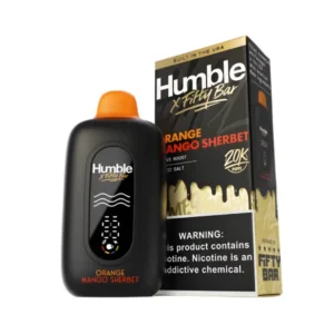 Orange Mango Sherbet Humble X Fifty Bar 20K Puffs Disposable Vape