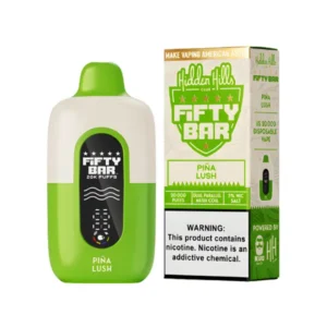 Pina Lush Hidden Hills X Fifty Bar 20K Puffs Disposable Vape