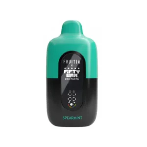 Spearmint Fruitia X Fifty Bar 20K Puffs Disposable Vape