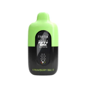 Strawberry Beltz Fruitia X Fifty Bar 20K Puffs Disposable Vape