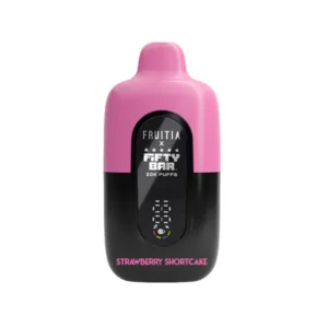 Strawberry Shortcake Fruitia X Fifty Bar 20K Puffs Disposable Vape