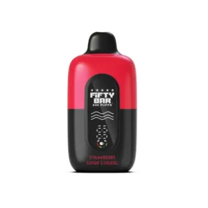 Strawberry Super Strudel Fifty Bar V2 20K Puffs Disposable Vape