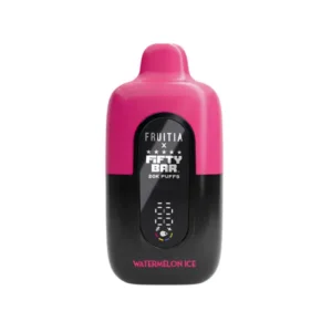 Watermelon Ice Fruitia X Fifty Bar 20K Puffs Disposable Vape